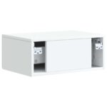 vidaXL Nočný stolík Biela 49 x 34,5 x 20 cm Kompozitné drevo – Obrázok 6