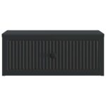 vidaXL Nočný stolík Čierna 49 x 34,5 x 20 cm Kompozitné drevo – Obrázok 4