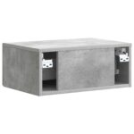 vidaXL Nočný stolík Betónovo sivá 49 x 34,5 x 20 cm Kompozitné drevo – Obrázok 6