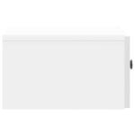 vidaXL Nočný stolík 2 pcs Biela s vysokým leskom 49 x 34,5 x 20 cm – Obrázok 6