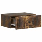 vidaXL Nočný stolík so zásuvkou 2 pcs Dymový dub 49 x 34,5 x 20 cm – Obrázok 4