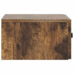 vidaXL Nočný stolík so zásuvkou 2 pcs Dymový dub 49 x 34,5 x 20 cm – Obrázok 6