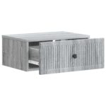 vidaXL Nočný stolík Sivá sonoma 49 x 34,5 x 20 cm Kompozitné drevo – Obrázok 3