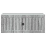 vidaXL Nočný stolík so zásuvkou 2 pcs Sivá sonoma 49 x 34,5 x 20 cm – Obrázok 4