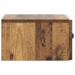 vidaXL Nočný stolík Staré drevo 49 x 34,5 x 20 cm Kompozitné drevo – Obrázok 5