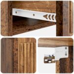 vidaXL Nočný stolík Staré drevo 49 x 34,5 x 20 cm Kompozitné drevo – Obrázok 7