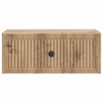 vidaXL Nočný stolík so zásuvkou 2 pcs Dub artisan 49 x 34,5 x 20 cm – Obrázok 5
