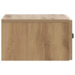 vidaXL Nočný stolík so zásuvkou 2 pcs Dub artisan 49 x 34,5 x 20 cm – Obrázok 6