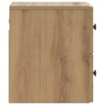 vidaXL Nástenná nočná skrinka Nástenný Dub artisan 33 x 34,5 x 40 cm – Obrázok 5