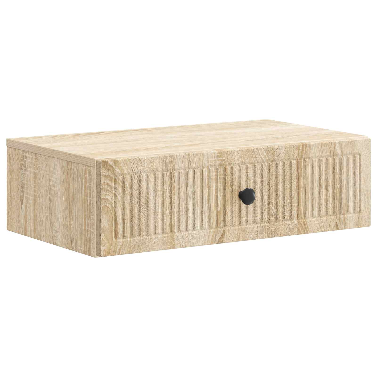 897977_1.jpg vidaXL Nástenný bočný stôl Dub sonoma 59 x 34,5 x 17 cm – Obrázok 1