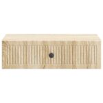 vidaXL Nástenný bočný stôl Dub sonoma 59 x 34,5 x 17 cm – Obrázok 4
