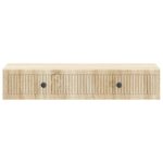 vidaXL Nástenný bočný stôl Dub sonoma 87,5 x 34,5 x 17 cm – Obrázok 4
