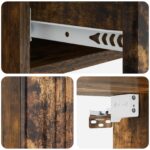 vidaXL Nástenný bočný stôl Dymový dub 87,5 x 34,5 x 17 cm – Obrázok 7