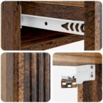 vidaXL Nástenný bočný stôl Staré drevo 87,5 x 34,5 x 17 cm – Obrázok 7