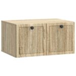 vidaXL Nástenná TV skrinka Nástenný Dub sonoma 59,5 x 41 x 30 cm – Obrázok 2