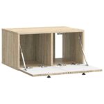 vidaXL Nástenná TV skrinka Nástenný Dub sonoma 59,5 x 41 x 30 cm – Obrázok 5