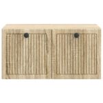 vidaXL Nástenná TV skrinka Nástenný Dub sonoma 59,5 x 41 x 30 cm – Obrázok 6