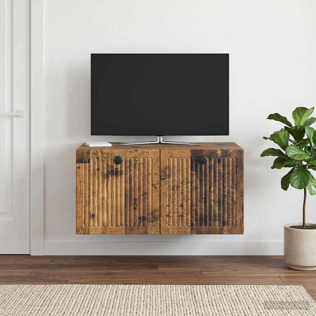 898003_1.jpg vidaXL Nástenná TV skrinka Nástenný Staré drevo 59,5 x 41 x 30 cm – Obrázok 1