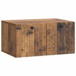 vidaXL Nástenná TV skrinka Nástenný Staré drevo 59,5 x 41 x 30 cm – Obrázok 2