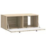 vidaXL Nástenná TV skrinka Nástenný Dub sonoma 78,5 x 41 x 30 cm – Obrázok 5