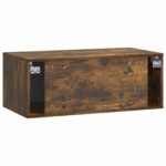 vidaXL Nástenná TV skrinka Nástenný Dymový dub 78,5 x 41 x 30 cm – Obrázok 8