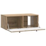 vidaXL Nástenná TV skrinka Nástenný Dub artisan 78,5 x 41 x 30 cm – Obrázok 5