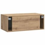 vidaXL Nástenná TV skrinka Nástenný Dub artisan 78,5 x 41 x 30 cm – Obrázok 8