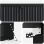 vidaXL Nástenná TV skrinka Čierna 98 x 41 x 30 cm Kompozitné drevo – Obrázok 9