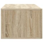 vidaXL Nástenná TV skrinka Dub sonoma 98 x 41 x 30 cm Kompozitné drevo – Obrázok 7