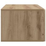 vidaXL Nástenná TV skrinka Nástenný Dub artisan 98 x 41 x 30 cm – Obrázok 7