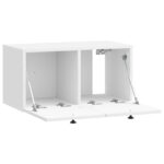 vidaXL Nástenná TV skrinka Biela s vysokým leskom 59,5 x 31 x 30 cm – Obrázok 5