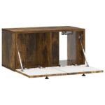 vidaXL Nástenná TV skrinka Nástenný Dymový dub 59,5 x 31 x 30 cm – Obrázok 5