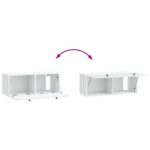 vidaXL Nástenná TV skrinka Biela 78,5 x 31 x 30 cm Kompozitné drevo – Obrázok 10