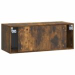 vidaXL Nástenná TV skrinka Nástenný Dymový dub 78,5 x 31 x 30 cm – Obrázok 8