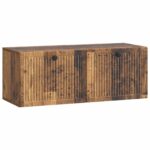 vidaXL Nástenná TV skrinka Nástenný Staré drevo 78,5 x 31 x 30 cm – Obrázok 2