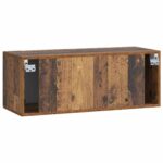 vidaXL Nástenná TV skrinka Nástenný Staré drevo 78,5 x 31 x 30 cm – Obrázok 8