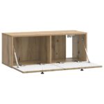 vidaXL Nástenná TV skrinka Nástenný Dub artisan 78,5 x 31 x 30 cm – Obrázok 5