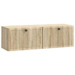 vidaXL Nástenná TV skrinka Dub sonoma 98 x 31 x 30 cm Kompozitné drevo – Obrázok 2