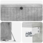 vidaXL Nástenná TV skrinka Nástenný Betónovo sivá 98 x 31 x 30 cm – Obrázok 9