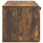 vidaXL Nástenná TV skrinka Dymový dub 98 x 31 x 30 cm Kompozitné drevo – Obrázok 7