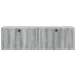 vidaXL Nástenná TV skrinka Nástenný Sivá sonoma 98 x 31 x 30 cm – Obrázok 6