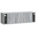 vidaXL Nástenná TV skrinka Nástenný Sivá sonoma 98 x 31 x 30 cm – Obrázok 8