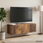vidaXL Nástenná TV skrinka Nástenný Staré drevo 98 x 31 x 30 cm – Obrázok 4