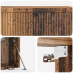 vidaXL Nástenná TV skrinka Nástenný Staré drevo 98 x 31 x 30 cm – Obrázok 9