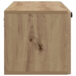 vidaXL Nástenná TV skrinka Nástenný Dub artisan 98 x 31 x 30 cm – Obrázok 7