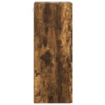 vidaXL Nástenná skrinka Dymový dub 66 x 34,5 x 90 cm Kompozitné drevo – Obrázok 4