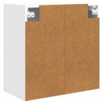 vidaXL Nástenná skrinka Biela 59 x 31 x 60 cm Kompozitné drevo – Obrázok 5