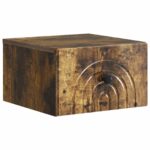 vidaXL Nástenná nočná skrinka 2 pcs Dymový dub 33 x 34,5 x 20 cm – Obrázok 3