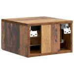 vidaXL Nástenná nočná skrinka Nástenný Staré drevo 33 x 34,5 x 20 cm – Obrázok 6