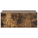 vidaXL Nástenná nočná skrinka so zásuvkou Dymový dub 49 x 34,5 x 20 cm – Obrázok 4